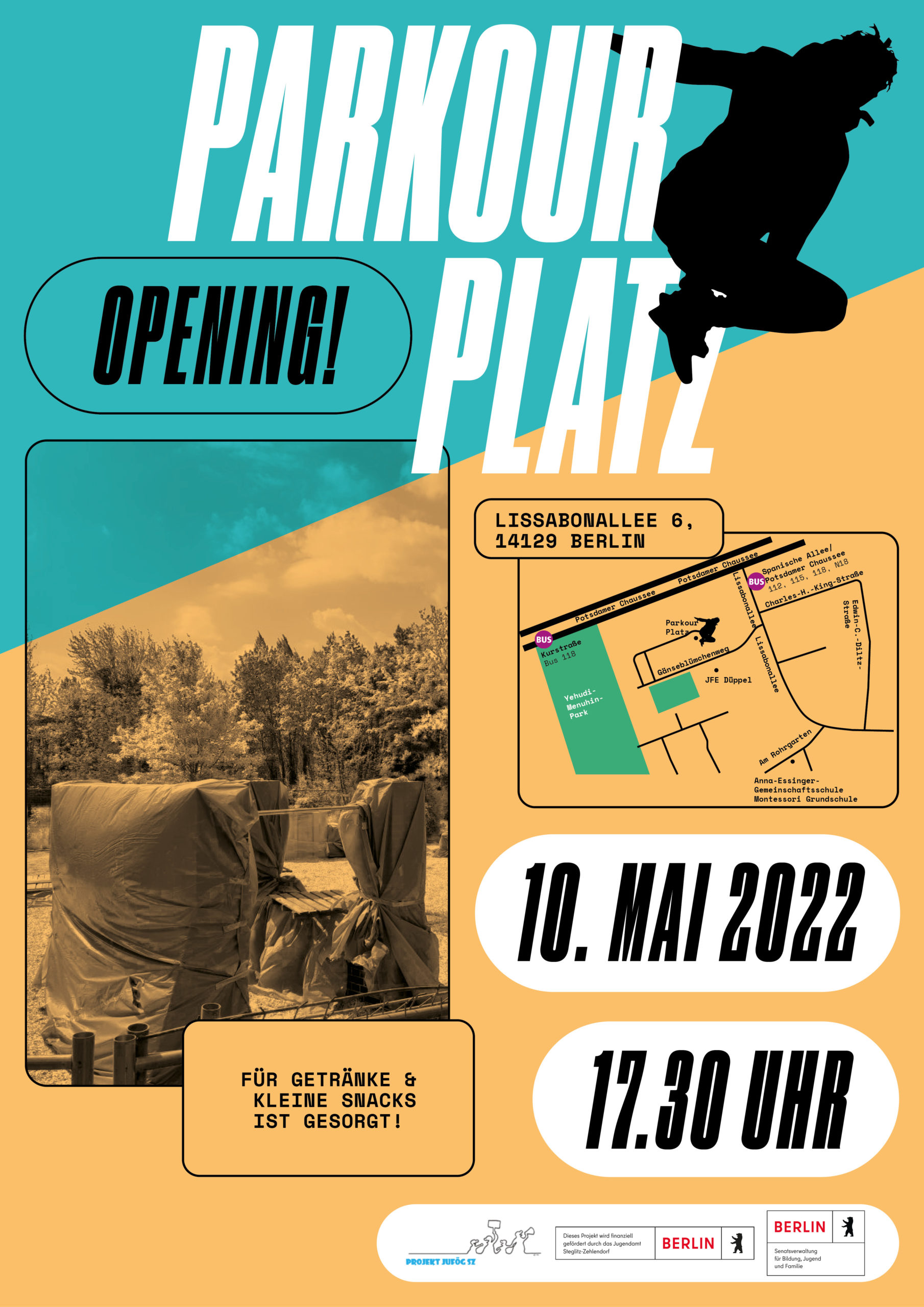 Eröffnung Parkour Park Zehlendorf