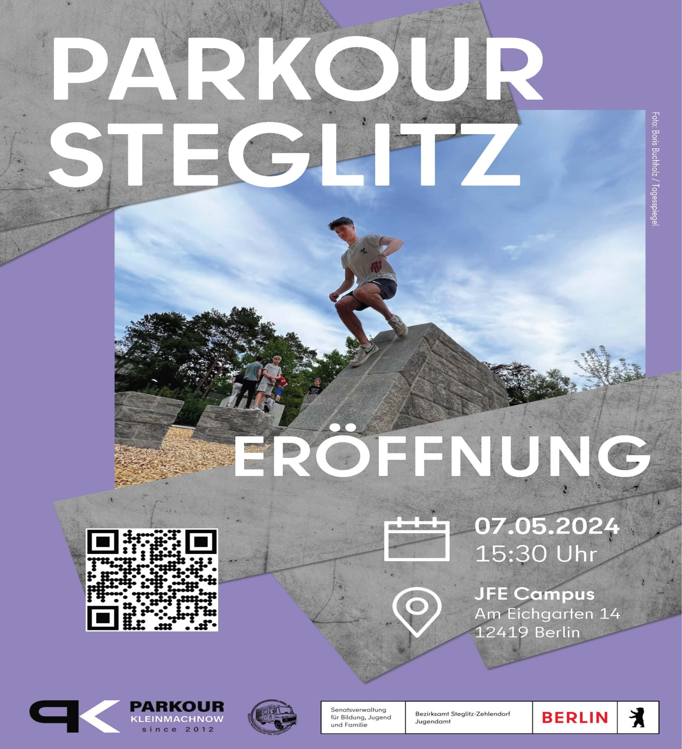 Eröffnung Parkouranlage Steglitz 07.05